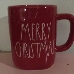 Rae Dunn merry Christmas red mug